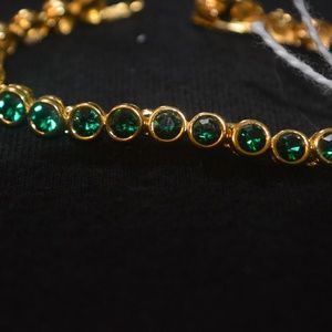 Green and Gold Bracelet